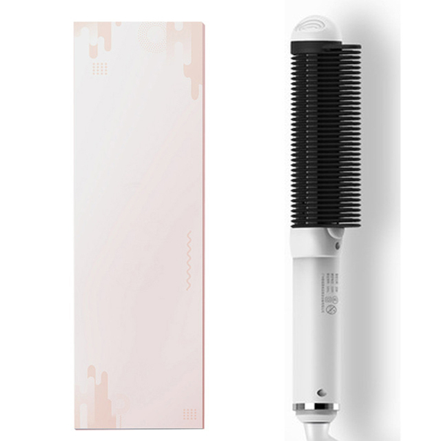 Straightening Brush Professional Ion Hot Comb Hair Straightener Fast Heating Electric Hair Brush Ceramic Curling Iron Hair
