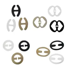 Невидимый Противоскользящий бюстгальтер пряжки-зажимы скрывают плечевые ремни держатель Racerback