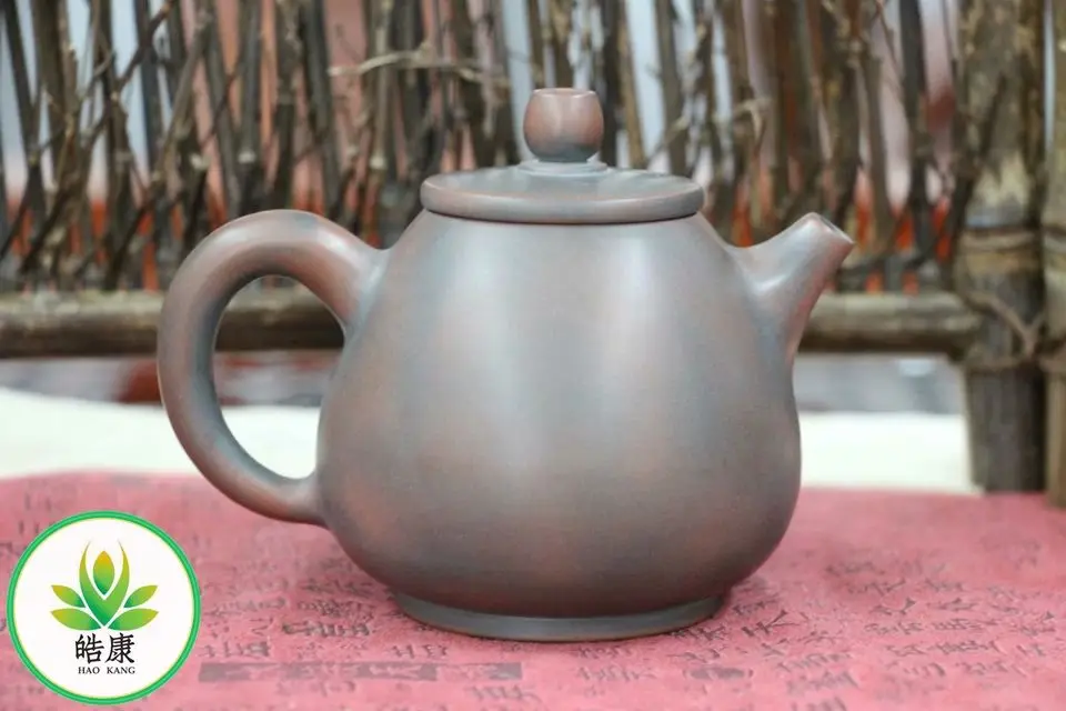 Qin Zhou Ceramic Китайская чайная посуда Чайник из цинчжоуской глины*Ковш золота* около 200ml