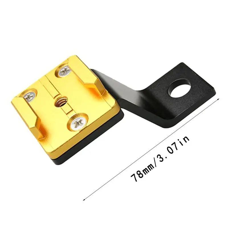 Алюминиевый мотоцикл зеркало заднего вида кронштейн для Gopro Hero/SJCAM аксессуары для спортивной камеры