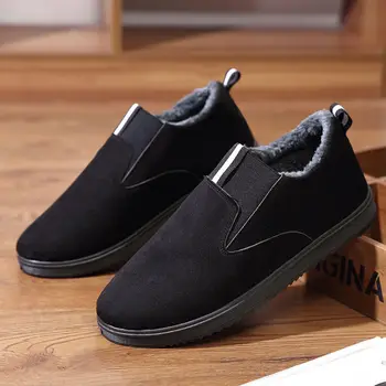 

Winter Men Boots Plush Warm Waterproof Snow Boots for Men Sneakers Breathable Fashion Man Boots Men Outdoor Shoes botas hombre
