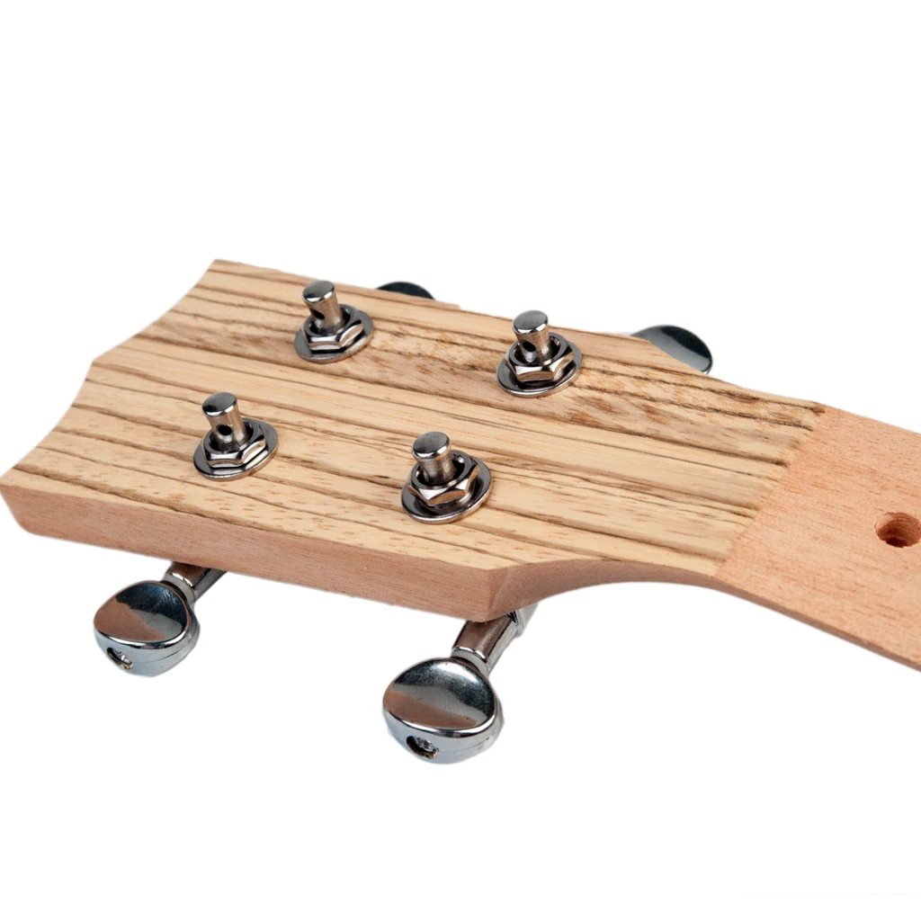 Zebrawood 23 дюймов Гавайские гитары укулеле Уке DIY Материал набор незавершенный струнный инструмент
