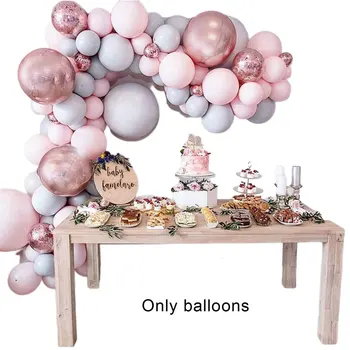Macaron Grijs Roze Ballon Keten Pakket Onregelmatige Latex Combinatie Set Verjaardag Trouwzaal Partij Decoratie Macaron Grijs Roze Ballon Keten Pakket Onregelmatige Latex Combinatie Set Verjaardag Trouwzaal Partij Decoratie