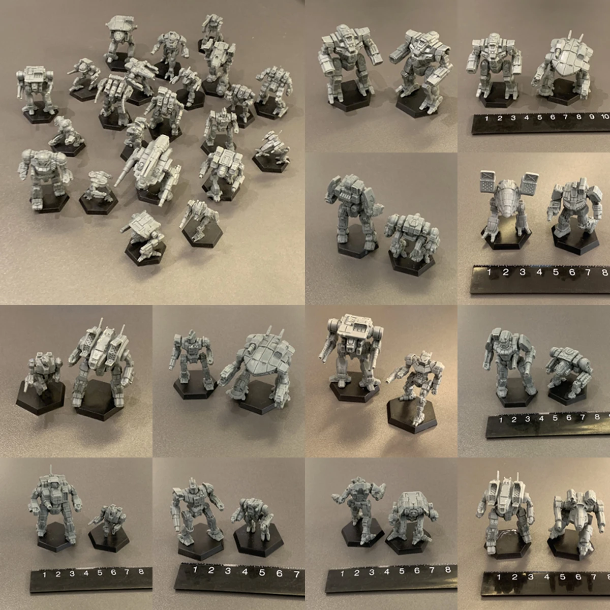 Lot Battletech Kickstarter Heavy Battle Star Catalyst Robot Miniatures Board Game Figure WarGame Lab Toy | Игрушки и хобби
