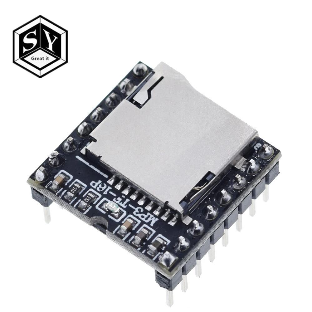TF-Karte U-Disk Mini-MP3-Player-Decoder Audio-Sprachmodul für Arduino DF-Pl G4 TF-Karte U-Disk Mini-MP3-Player-Decoder Audio-Sprachmodul für Arduino DF-Pl G4