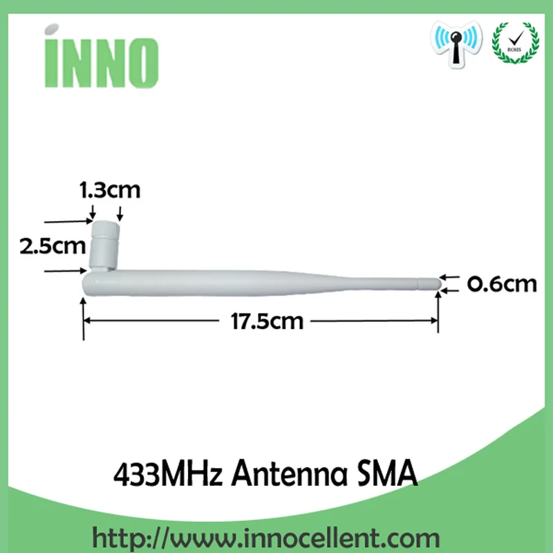 433 МГц Антенна 5dbi GSM 433 МГц SMA разъем антенна antena 433 м+ RP-SMA SMA мама к Ufl./IPX отрезок провода расширения кабель