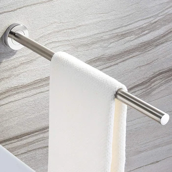 

Durable Water-Proof Moisture-Proof Towel Holder Single Arm Towel Rack Wall Mounted Paper Roll Holder Home Bathroom Accessories