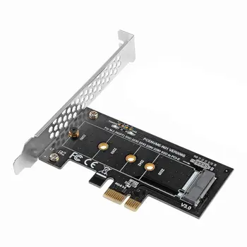 

PCI-E 3.0 x4 to M.2 NGFF M Key Slot Converter Adapter and Low Profile Brack Respectively 22*32 mm 22*42 mm 22*60 mm And 22*80 mm