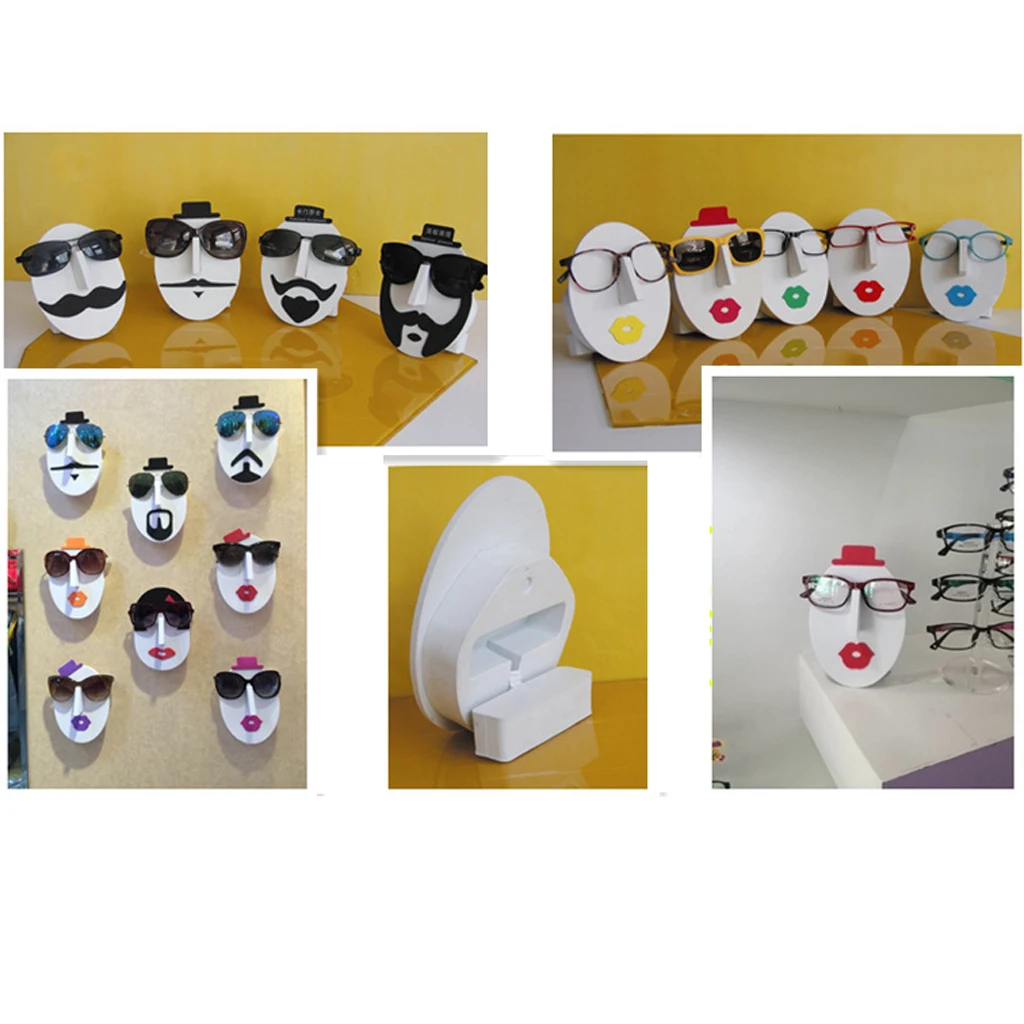 Sunglass Glass Rack Frame Glasses Display Stand Holder Organizer Mutlicolor