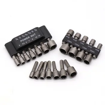 

23x Socket Wrench Adapter Set Socket Set For Ratchet Ratchets 1/4 5-13mm