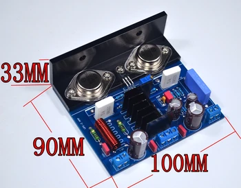 

UPC-M1 HiFi Stereo UPC1342V Promotion level + MJ15024 MJ15025 Gold Seal tube Amplifier Board Class AB 100W+100W