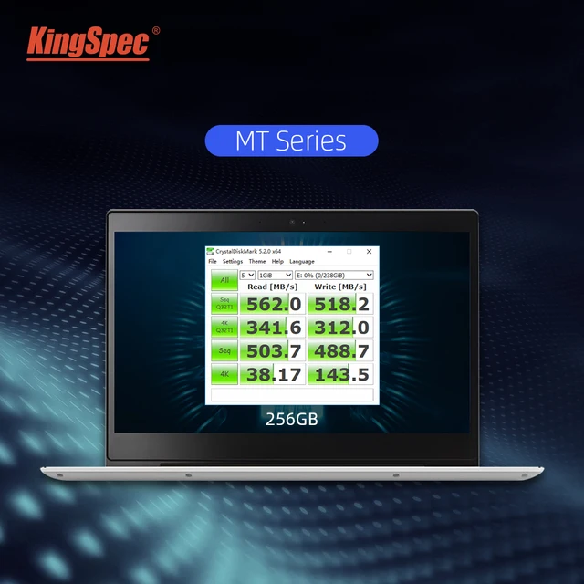 KingSpec mSATA SSD 64GB 128GB 256GB 512GB 1TB 2TB SSD Hard Disk Drive for Ultrabooks Desktop Laptop 6