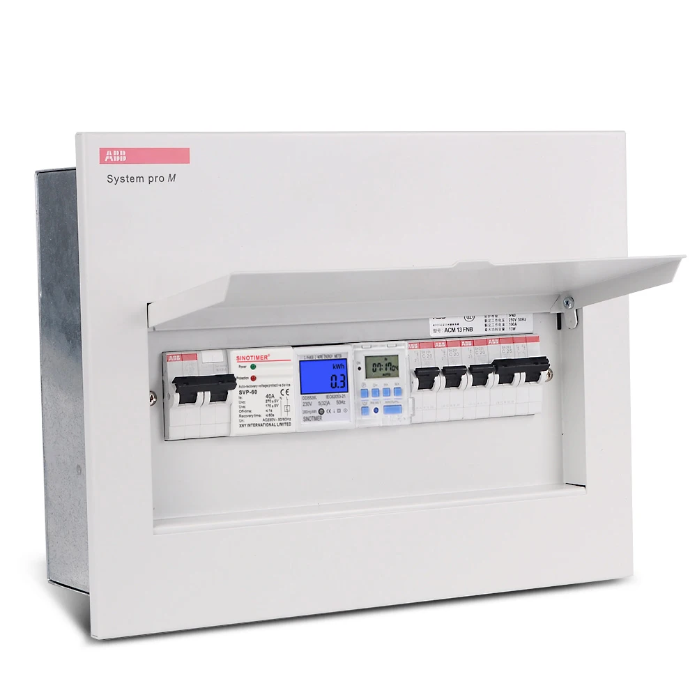 SVP-60 экономическая модель 40A 230V AC Din Rail реле Напряжение защитное устройство со светодиодным индикатором автоматический Напряжение защита выключателя