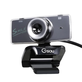 

Gsou B18S USB Webcam Manual Focus Web Camera Built-in Microphone One-key Photograph Drive-free Computer Camera for PC Laptop