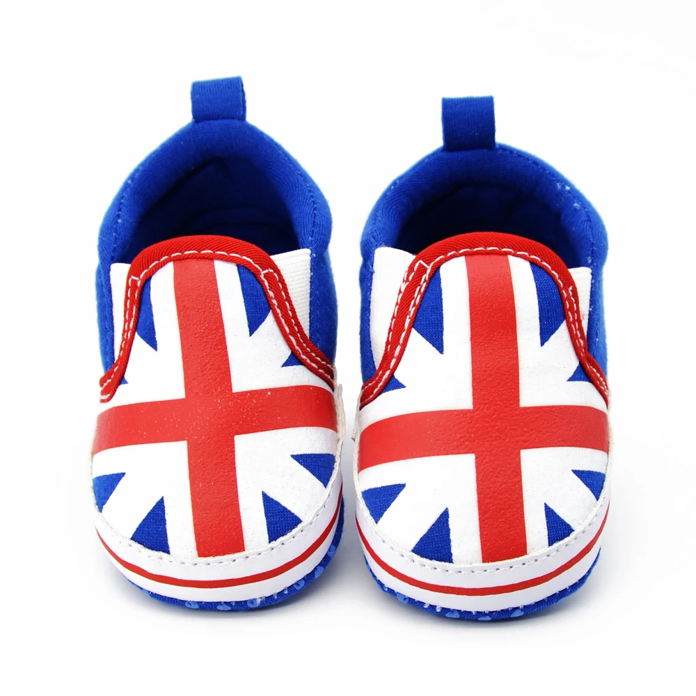

Factory Limited Time Processing Price Gray Shallow Solid PU Slip-on & Canvas Baby Shoes Handmade Baby First Walkers