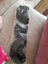 NICESY-Cola de Caballo largo ondulado marrón para mujer, extensión sintética, envoltura de cabello alrededor de poni de 22 pulgadas, 100g, Blanco/negro