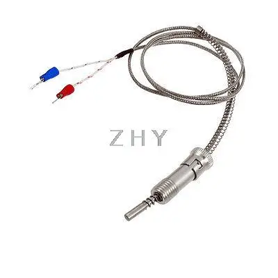 

0-400C Adjustable Compression Spring Bayonet Cap K Type Thermocouple 3 Meters