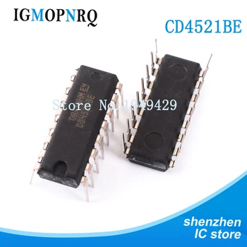 

10PCS CD4521BE DIP16 CD4521 Multiplier / divider 24Stage Freq Divider new original free shipping
