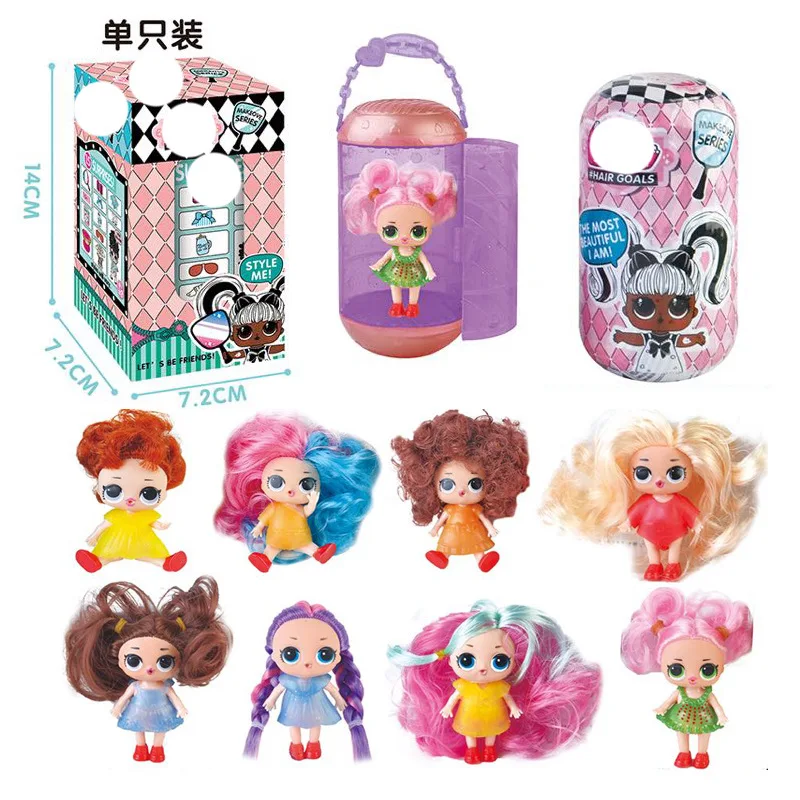 

2020 New Hand-run Crying Will Spray Water with Lights Doll Surprise Doll Unicorn Friends Toy Egg Toys for Girls