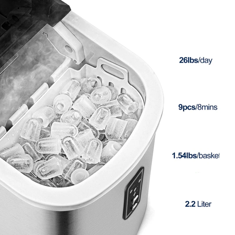 encimera de la venta caliente casa portátil Mini Maquina de Hielo de  la máquina con 26 libras por día - China Máquina de hacer hielo y el hogar  ice maker precio