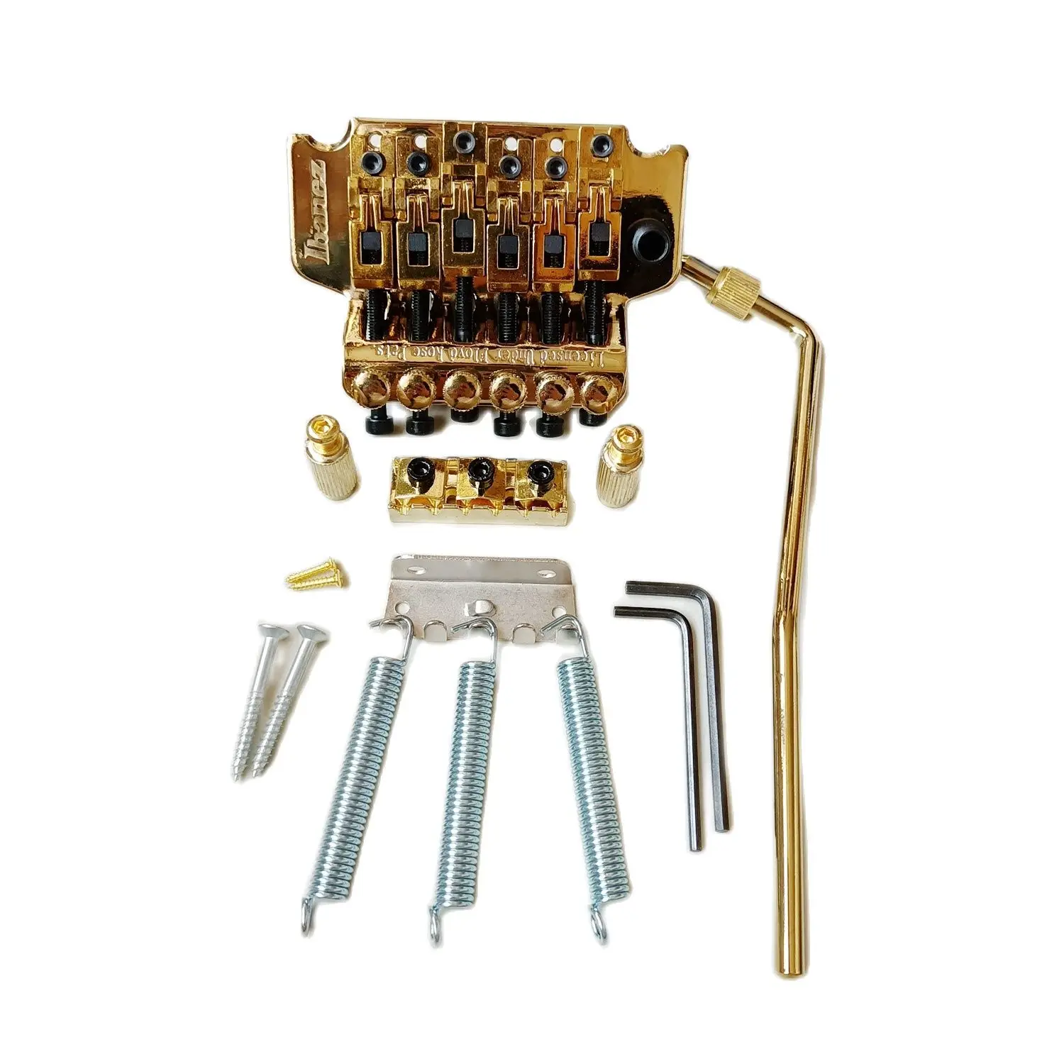 Мост системы Tremolo с двойной блокировкой Gold Floyd Rose для гитары Ibanez | Спорт и