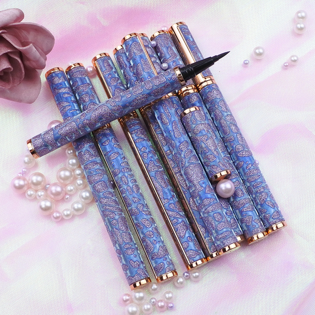 SIREN Eyeliner Wholesale 5/10/20/30/40/50pcs / lot Black Eyeliner Lash Glue Pen Makeup Liquid Eyeliner