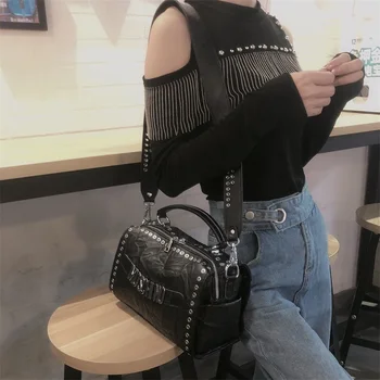 

Women's Leather Handbags Designer Fashion Brand Large Capacity letter Shoulder Bags High Quality Wild Crossbody Hand Bag Trend