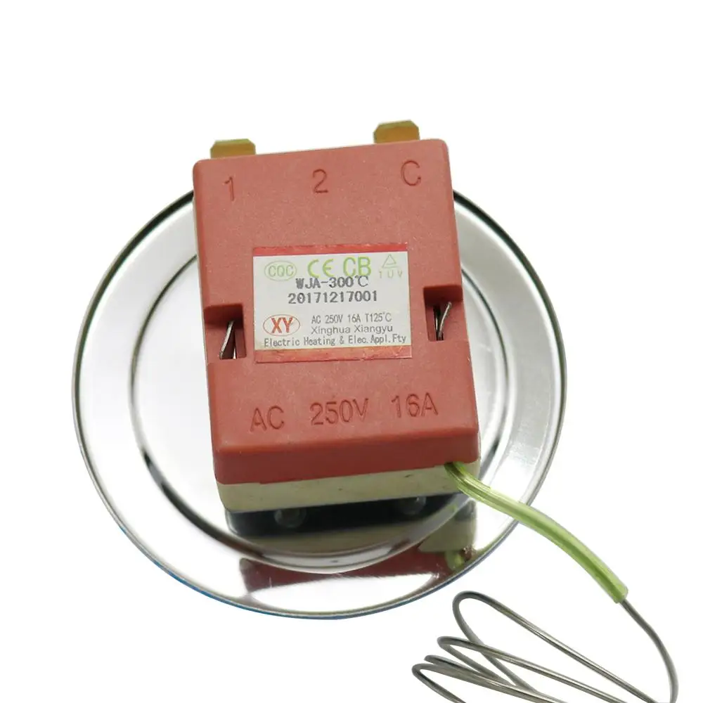 Rotary Selector 2 Pin Connector Electric Oven Temperature Controller