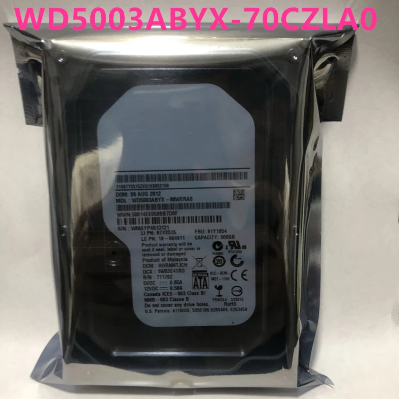 Новый жесткий диск для Lenovo 500 Гб 3 5 дюйма SATA 6 ГБ/сек. 64 Мб 7200 об/мин внутреннего