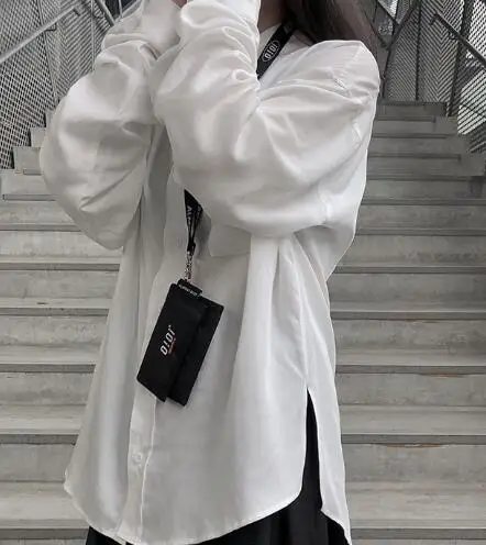 white blouse Осень и зима корейский стиль v шеи вязаный Однотонный черный жилет без рукавов свитера женские пуловеры женские(X1043 - Цвет: white blouse