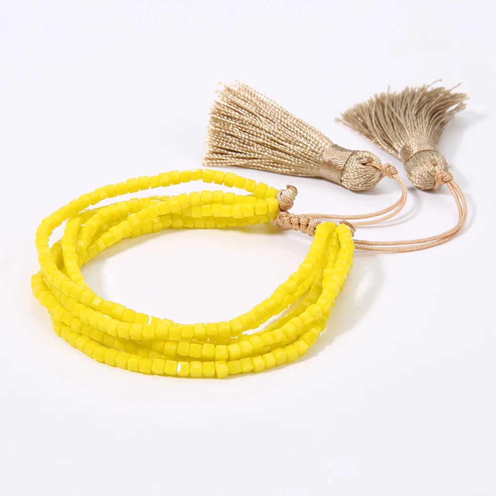 M-B190805-yellow SHINUSBOHO 5X панк Миюки очаровательный браслет дружбы фенечки готический рок золотые заклепки мужские ювелирные изделия State мужчины t браслеты для женщин - Окраска металла: M-B190805-yellow