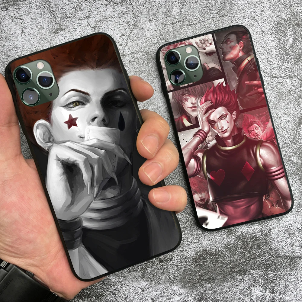 Мягкий силиконовый чехол Hisoka Morow HUNTER x HxH для iPhone 6 6s 7 8 Plus X XR XS 11 Pro Max|Бамперы| |