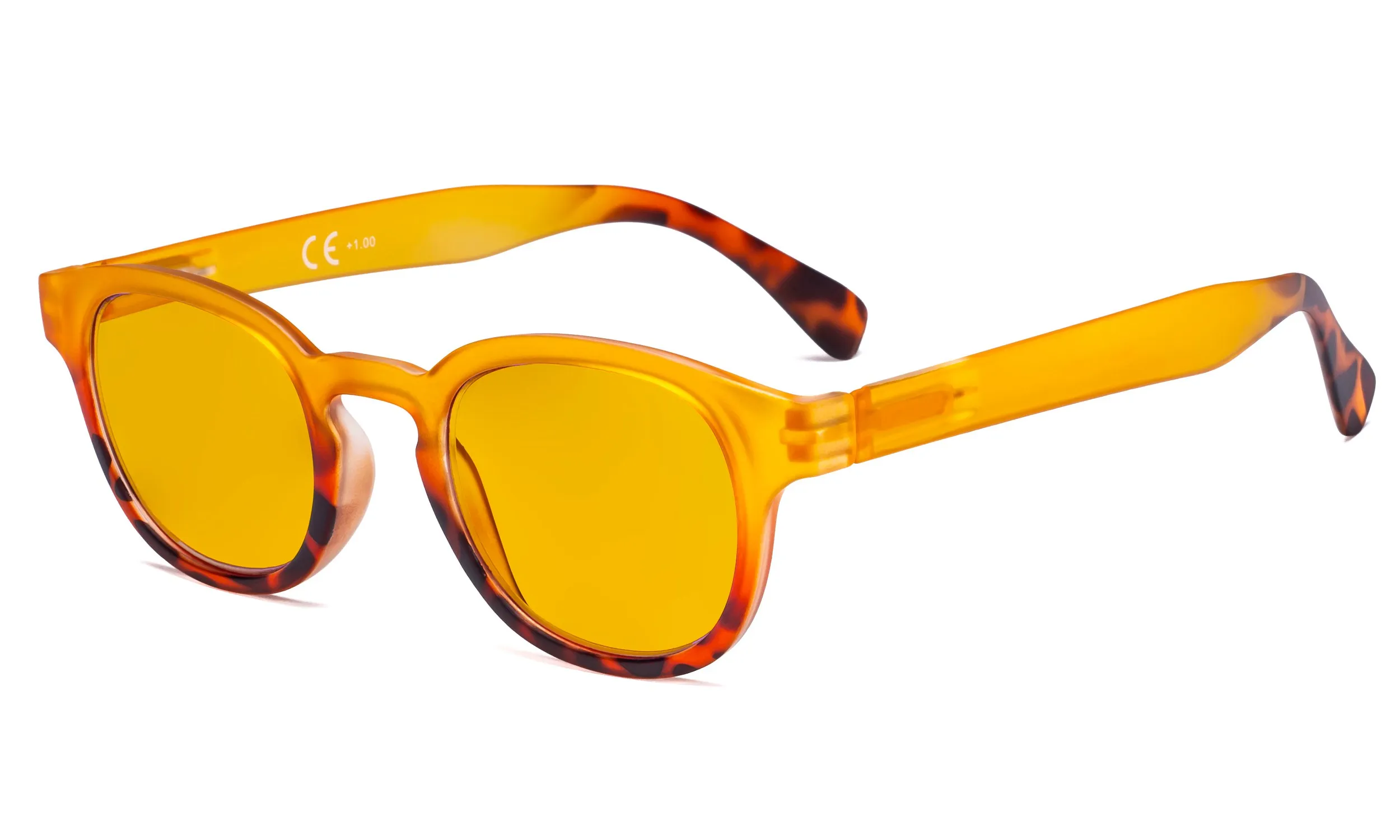 Yellow HP124D Eyekepper женский синий светильник блокирующие очки с янтарным фильтром линзы-антибликовые компьютерные очки для женщин чтения - Цвет оправы: Yellow