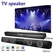 TV Speaker Computer Bass Sound-Bar Bluetooth Subwoofer Column-Support Stereo AUX 