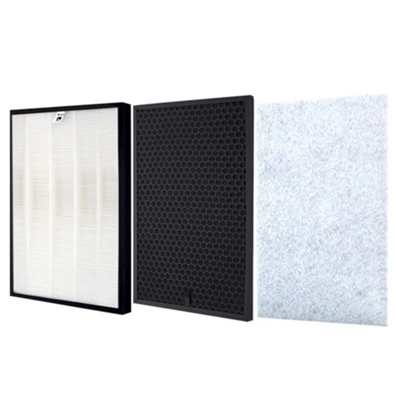 

3pcs Filters For Sharp KC-A50 KC-BD20-S KI-BX50-W Air Purifier Filter Odor Indoor Air Purify Accessories
