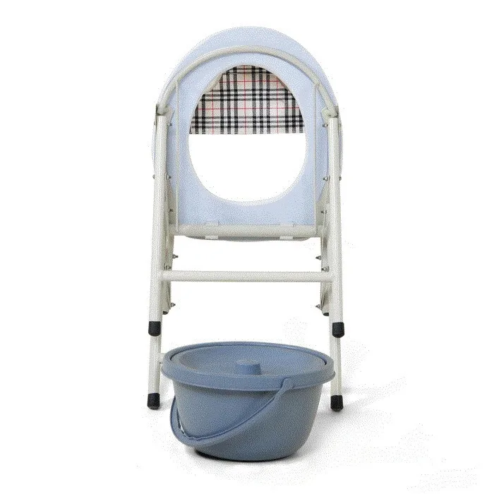 

Chamber Pot Toilet for the People with Disabilities Chair Rack Potty Chair with Bedpan Bucket Old Man Elderly Adult Household