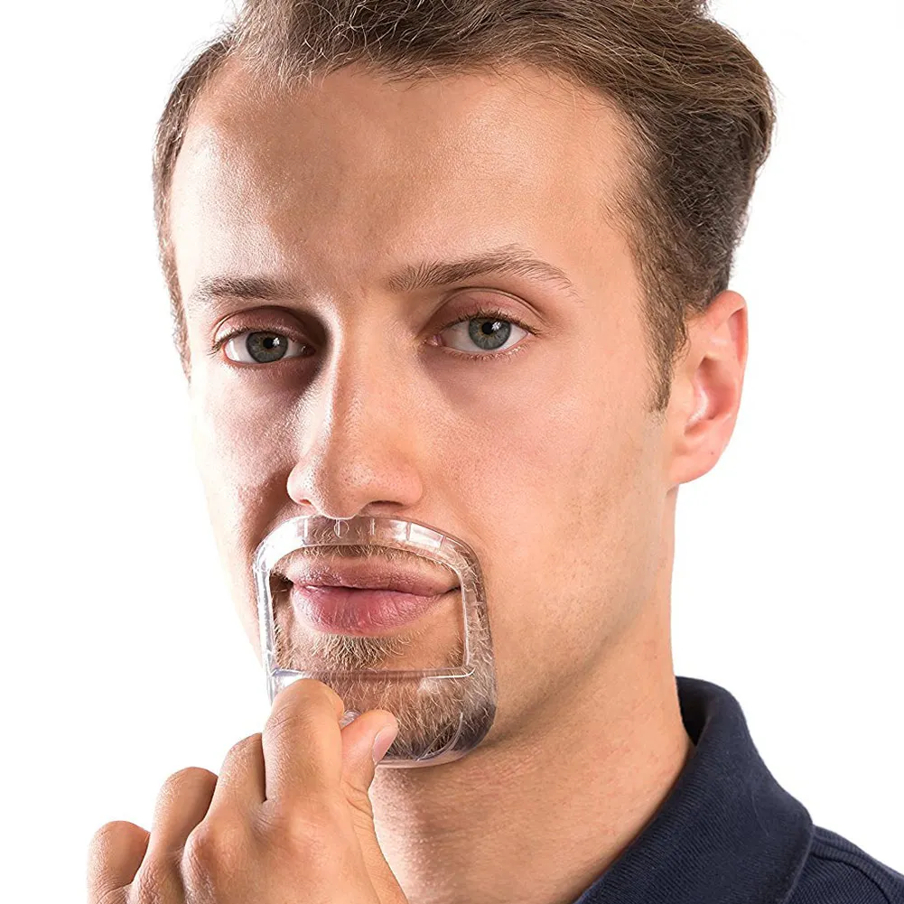 Новинка 5 шт. мужские усы формирователь Стайлинг шаблон Goatee направляющая для