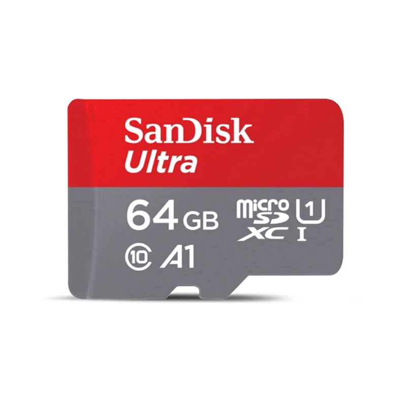Sandisk Карта Micro Sd Class10 TF card16gb 32 ГБ 64 ГБ 128 ГБ 80 МБ/с. карты памяти для samrtphone и настольный ПК - Емкость: 64GB