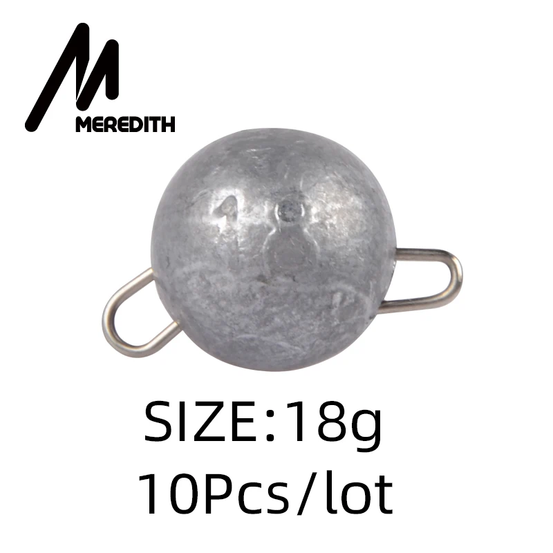 18g От магазина MEREDITH, 10 шт./лот Рыбалка Чебурашка привести медное грузило аксессуары Jig Head свинцовые весовые грузила мягкие приманки Texas Группа 2g-18 г - Цвет: 18g