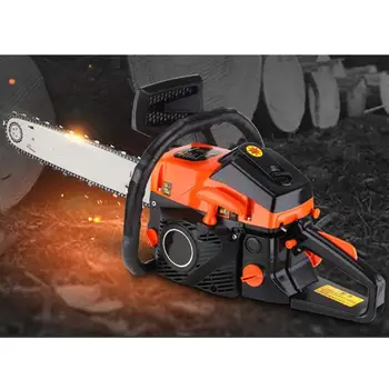 

1PC Household Chain Saw High-Power Portable Cutting Timber Logging Gasoline Chainsaw