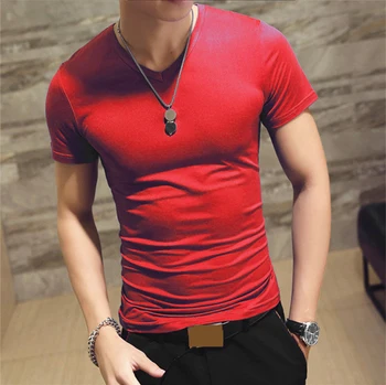

2020 Men t-Shirt Summer men cotton short sleeves Casual male NEW tshirt men tops tees