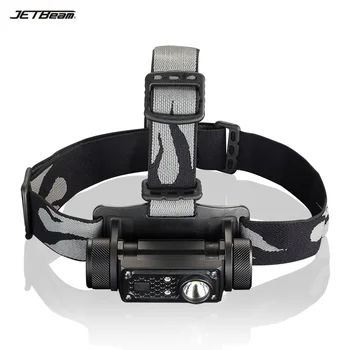 

JETBeam HR30 Headlamps CREE SST40 N5 LED 950lumens USB charging 18650 headlamp for Hiking, Climbing, Camping