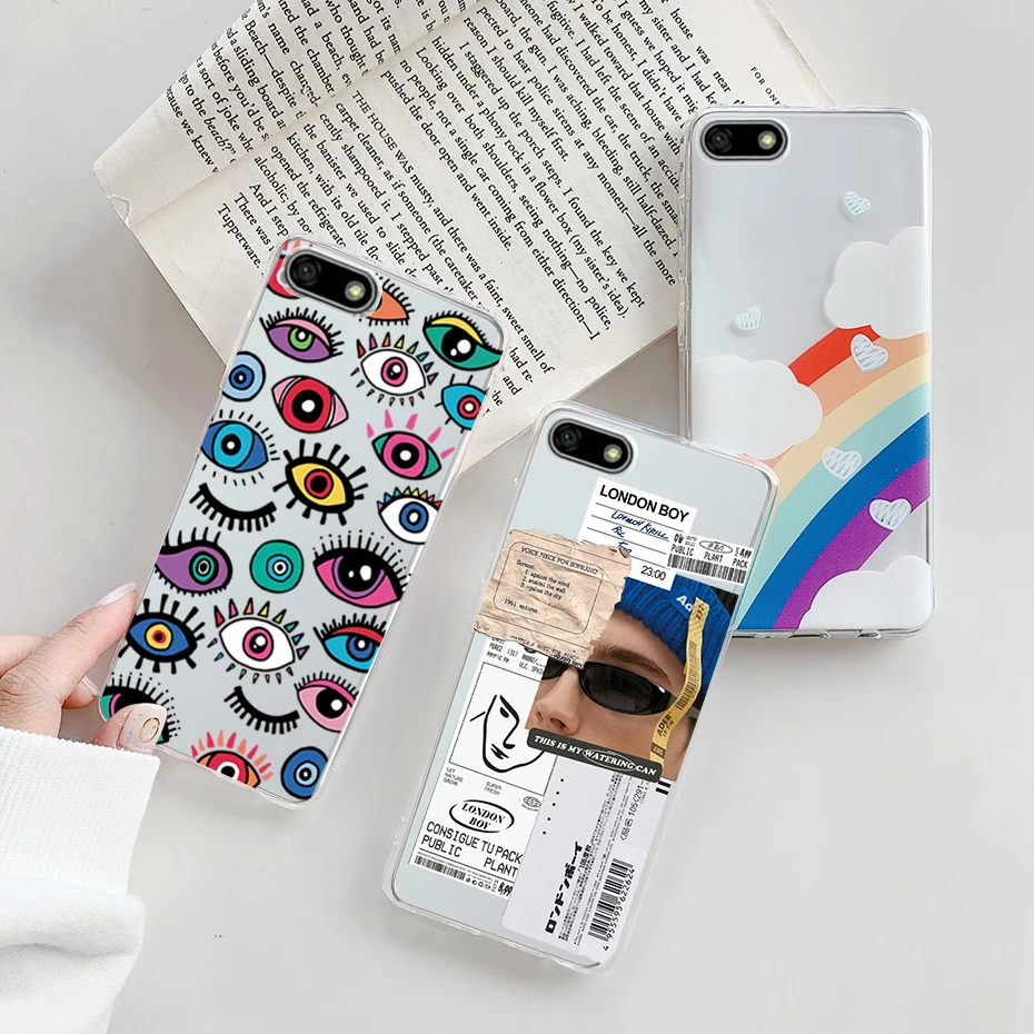 Coque Transparente Originale Huawei Pour Y5 Prime 2018 - Silicone Brillant