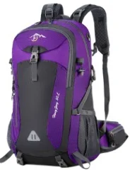 40 л вместительные рюкзаки Для мужчин горный рюкзак 50-литровый Для женщин туристические рюкзаки 60 л - Цвет: 40L Purple