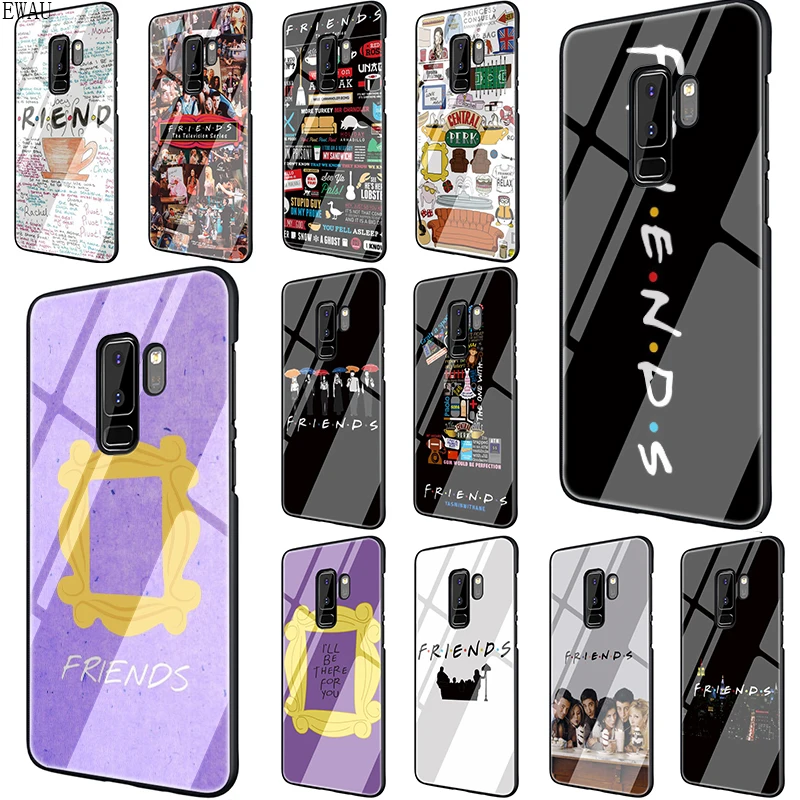 EWAU ДРУЗЬЯ Сезон ТВ чехол из закаленного стекла для телефона для samsung S7 S8 S9 S10 Note 8, 9, 10, плюс A10 20 30 40 50 60 70