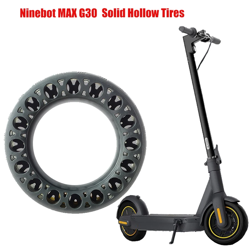 Solid Tire For Ninebot Max G30 Electric Scooter 60//70-6.5 Rubber Tires Wheel