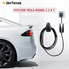 trommel Coördineren porselein Auto Opladen Kabel Organizer Muur Mount Oplader Houder Voor Tesla Model 3  Model X Model S Model Y Lader Connector organizer B - AliExpress Auto´s &  Motoren