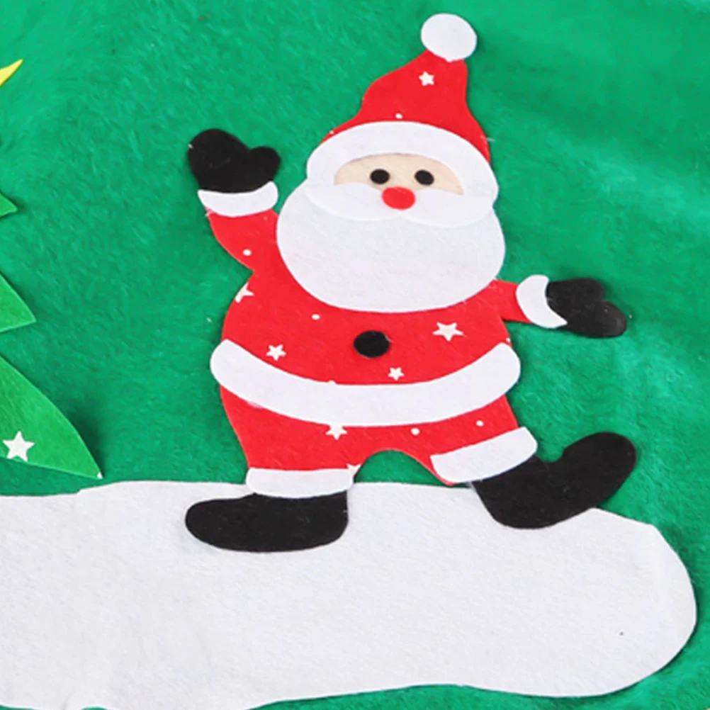 75 см Рождественская елка юбка круглый праздничный Санта Клаус Рождественская елка ножной ковер Праздничная Рождественская елка фартук для украшения дома Вечерние