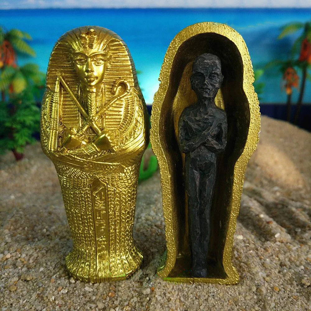 

Egypt Mummy Egyptian King Sandplay Decor Egyptian Mummy Model Egyptian Mummy Figurine.Model Resin