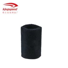 Спортивные Напульсники из чистого хлопка, поглощающие пот, защита для бега, наручные спортивные Напульсники, настраиваемая обработка